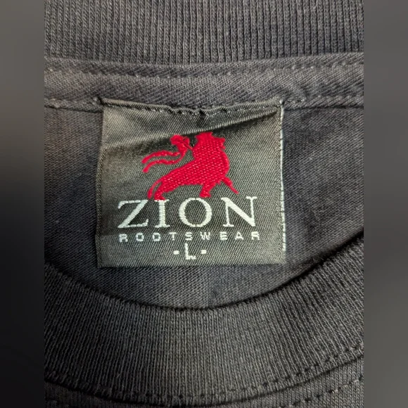 Men's Zion JIMI HENDRIX OFFICIAL MERCH 20 09 BAND MUSIC Black T-SHIRT LARGE - Picture 3 of 5